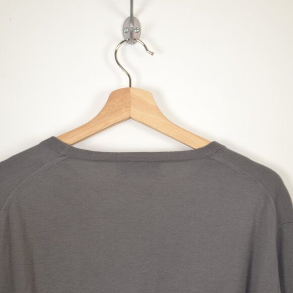 Combatant Gentlemen Mens L Cashmere Cotton Crew Neck Pullover Stretch Sweater - Picture 6 of 7